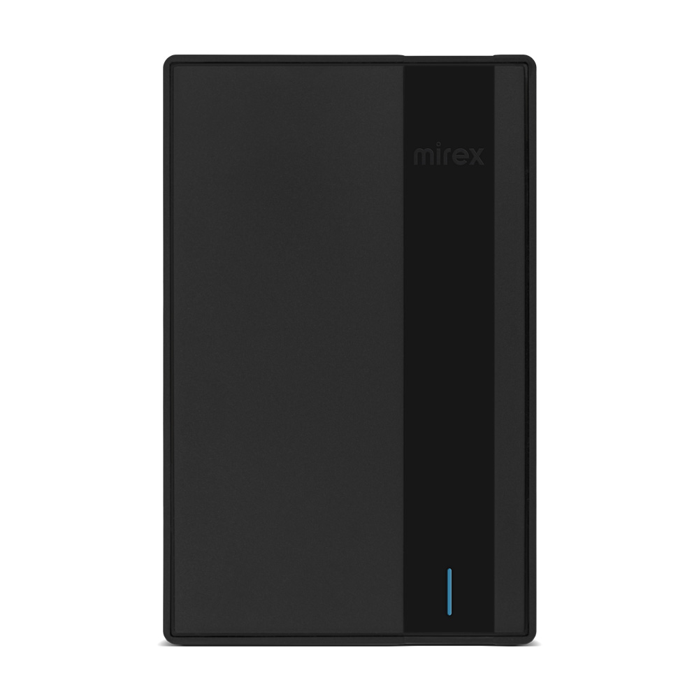 

Накопитель внешний HDD Mirex Uley dark 2.5'' USB 3.0 чёрный корпус, 1 Тб, Черный