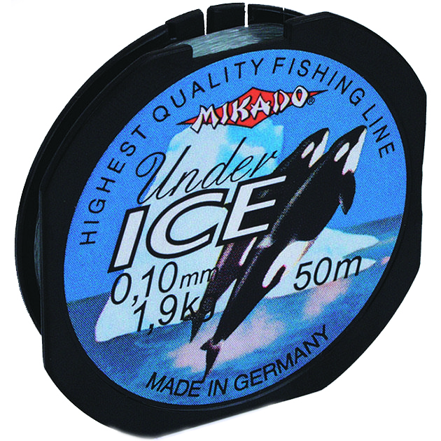 фото Леска мононить mikado under ice 0,20 (50 м) - 4.80 кг.