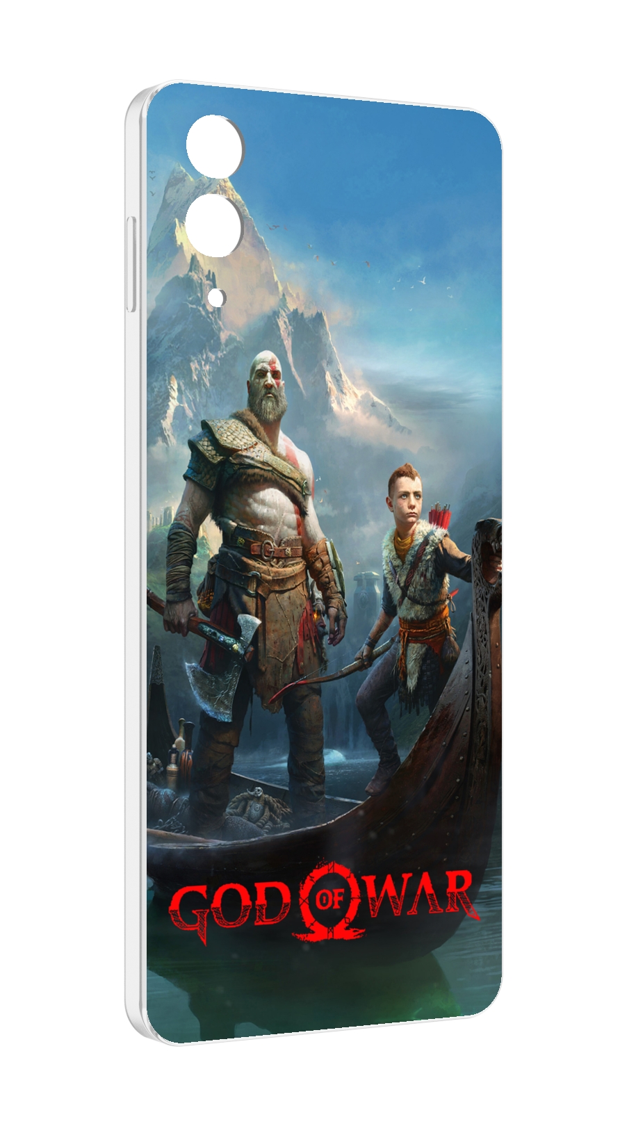 

Чехол MyPads God Of War Кратос Атрей для Samsung Galaxy Z Flip 4 (SM-F721), Прозрачный, Tocco