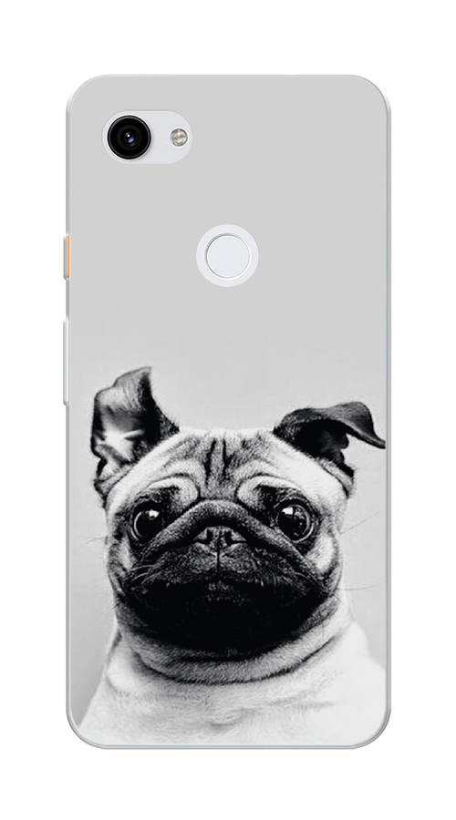 

Чехол Awog на Google Pixel 3A XL "Ушастый мопс", Разноцветный, 270450-1