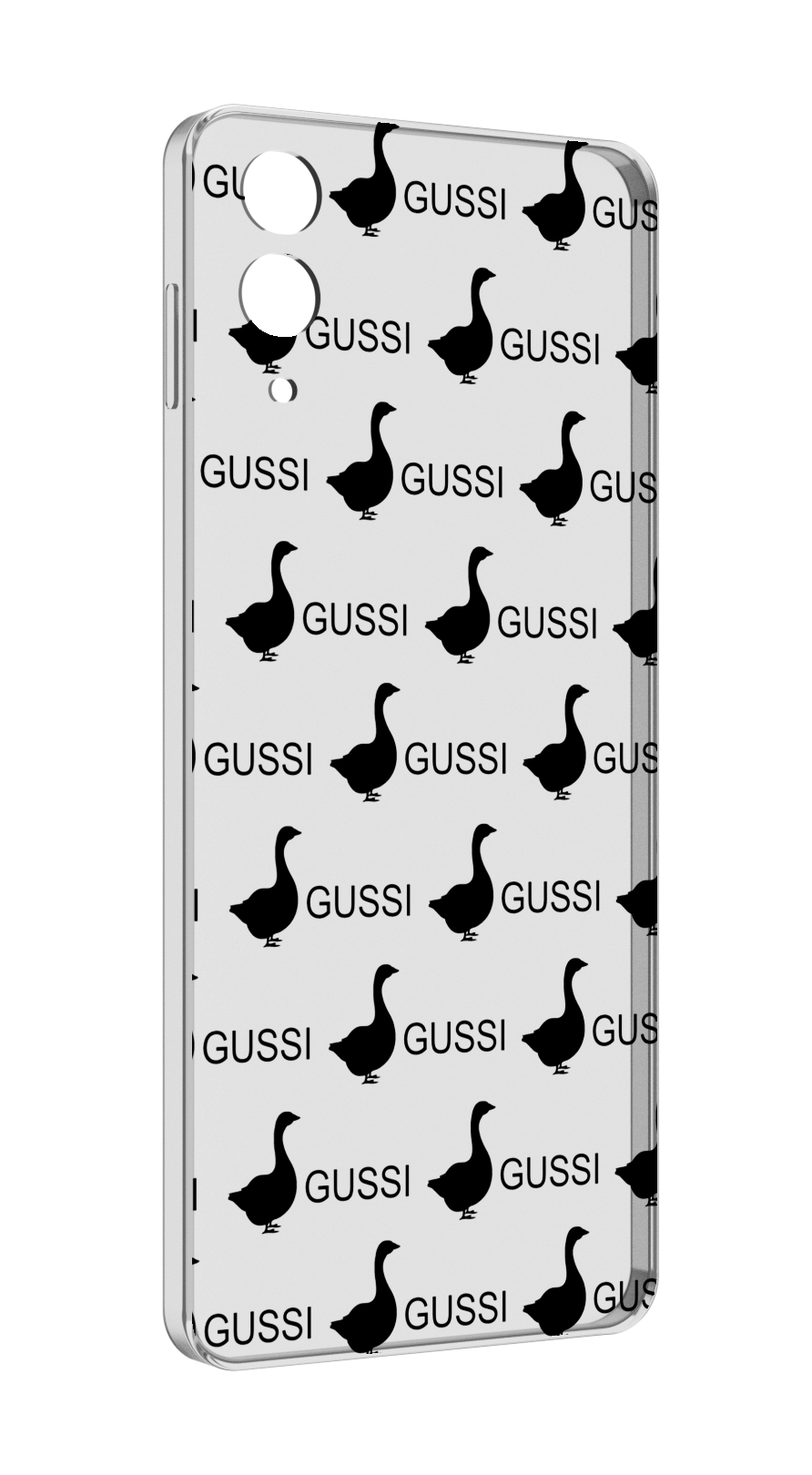 

Чехол MyPads GUSSI для Samsung Galaxy Z Flip 4 (SM-F721), Прозрачный, Tocco