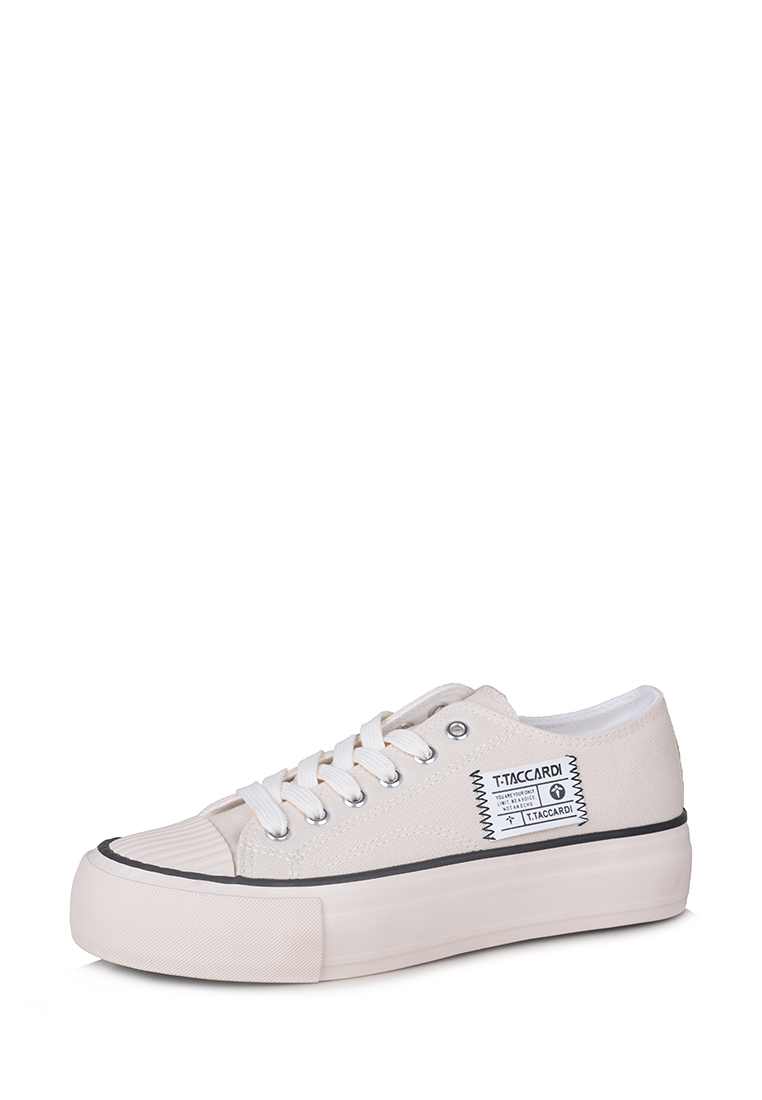 

Кеды женские T.Taccardi 226894 бежевые 40 RU, Бежевый, 226894