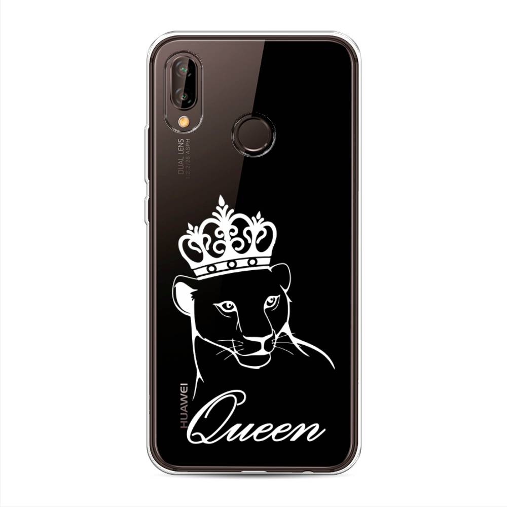 

Чехол Awog на Huawei Nova 3 "Львица королева", Бежевый;прозрачный, 66150-7