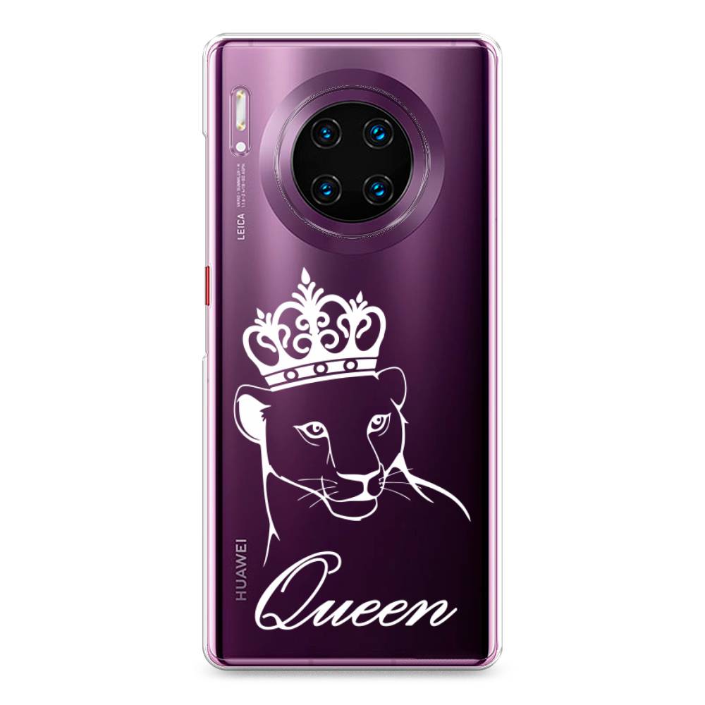 

Чехол Awog на Huawei Mate 30 Pro "Львица королева", Бежевый;прозрачный, 610450-7