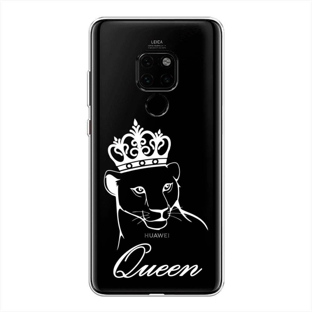 

Чехол Awog на Huawei Mate 20 "Львица королева", Бежевый;прозрачный, 66850-7