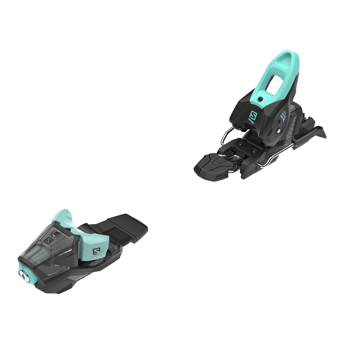 

Крепления горнолыжные Salomon M10 Gw L80 2021, black/mint, 80 мм, M10 Gw L80