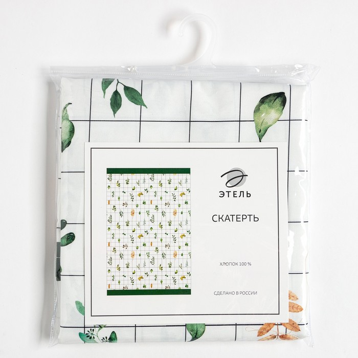 

Скатерть "Этель" Flora 149х220 см, 100% хл, саржа 190 г/м2, Разноцветный, 000643652
