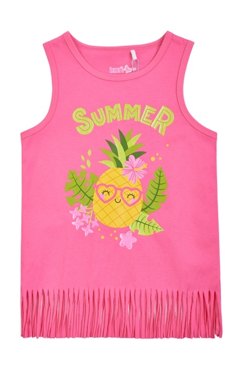 

Майка детская Kari Kids SS24C23111218, розовый, 116, SS24C23111218