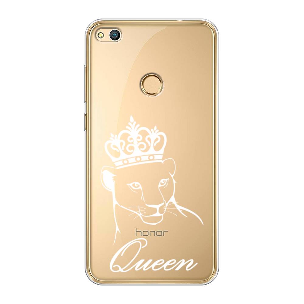 

Чехол Awog на Honor 8 Lite "Львица королева", Бежевый;прозрачный, 63950-7