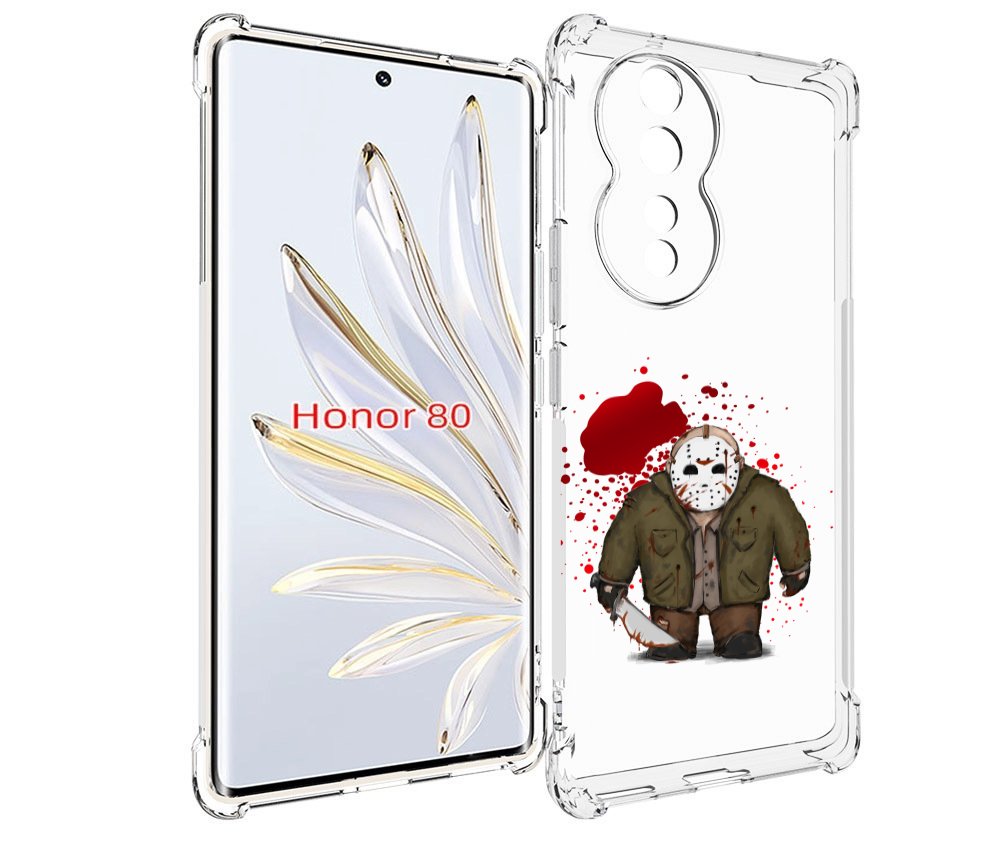 

Чехол MyPads джейсон для Honor 80, Прозрачный, Tocco