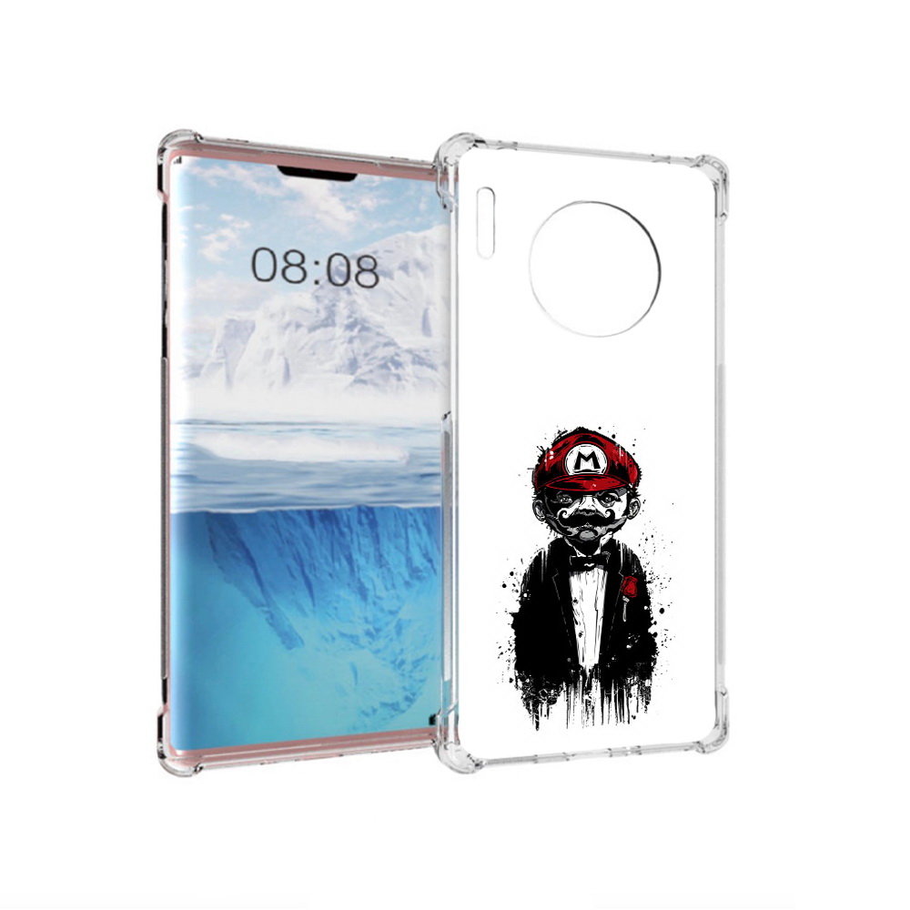 Чехол MyPads Tocco для Huawei Mate 30 Pro марио