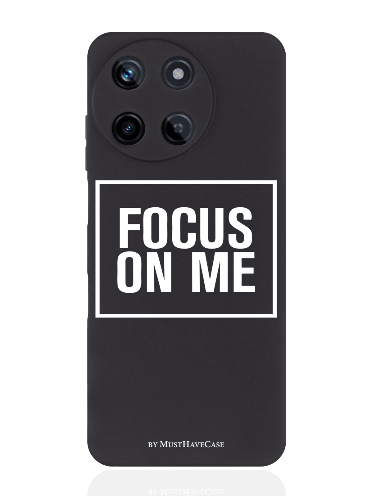 

Чехол для смартфона Realme 11 5G Focus on me, Черный;золотистый, Realme 11 5G