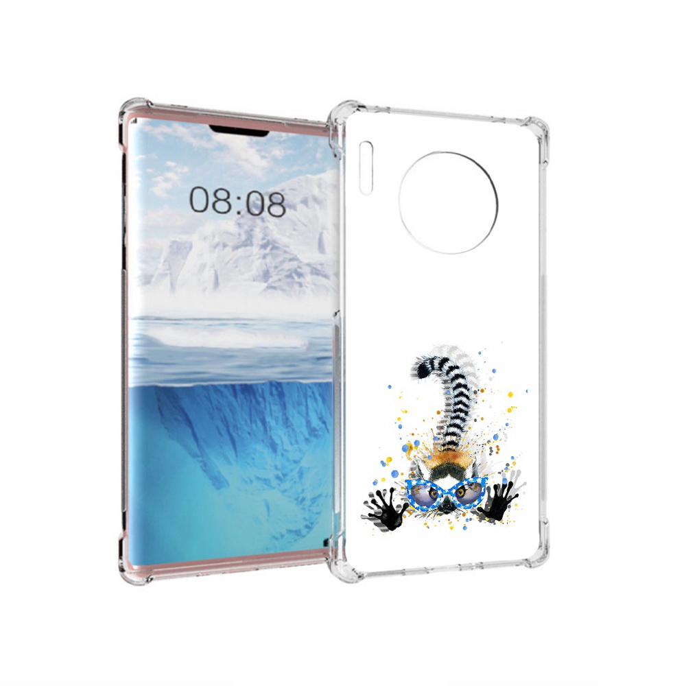 

Чехол MyPads Tocco для Huawei Mate 30 Pro лямур, Прозрачный, Tocco