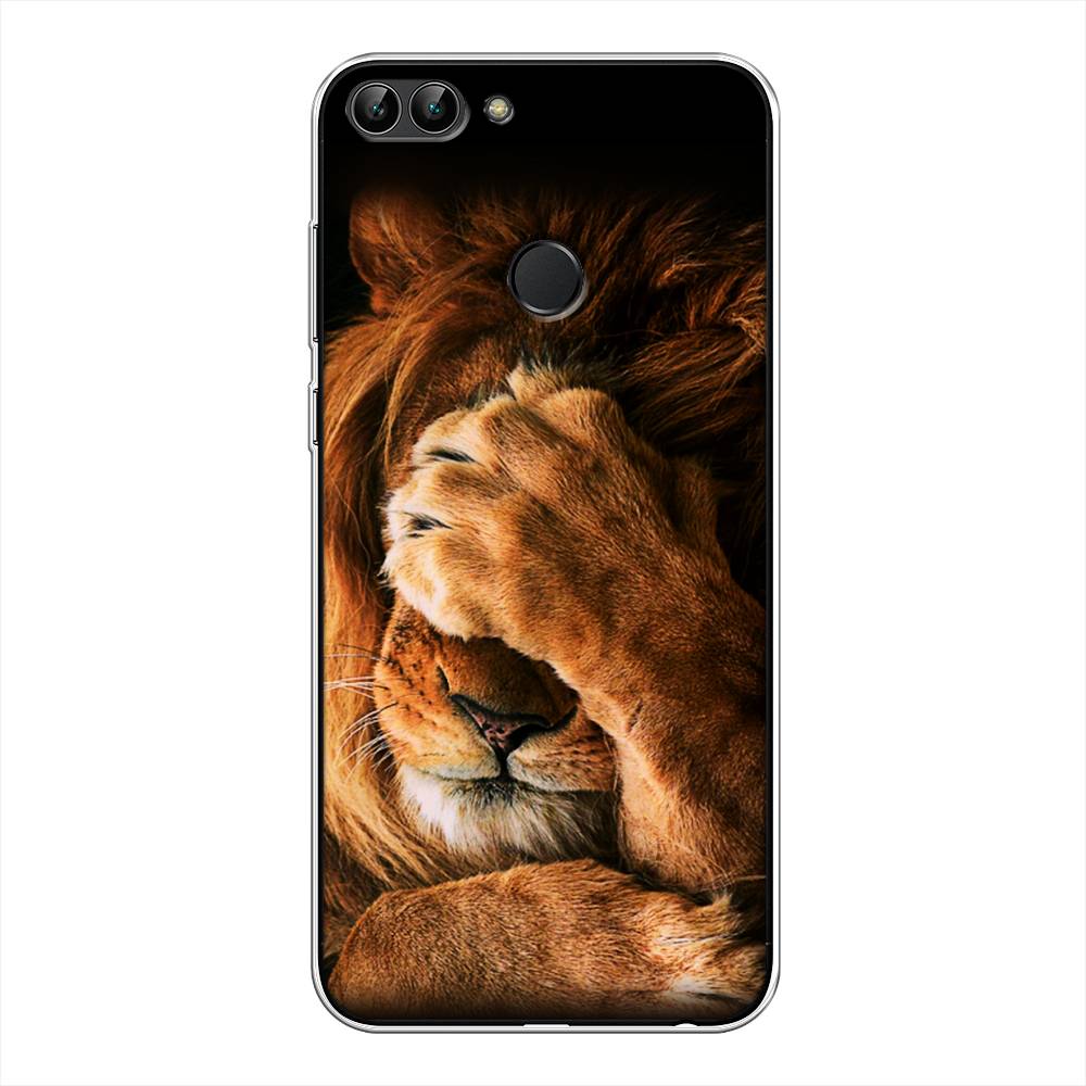 

Чехол Awog на Huawei P Smart "Львиный стыд", Коричневый;черный, 64050-1