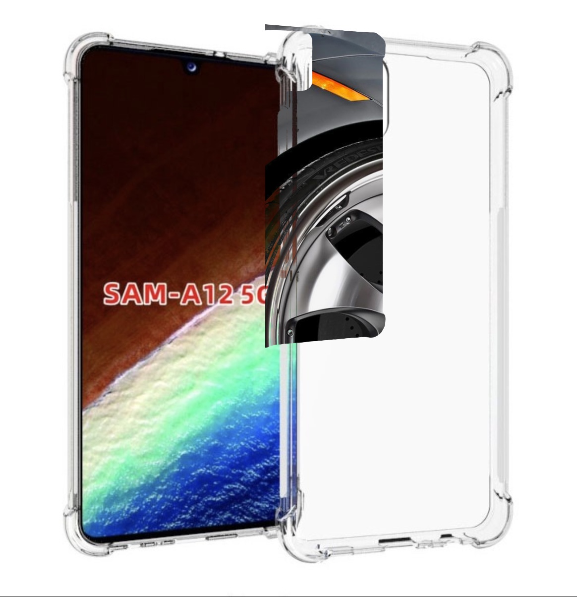 

Чехол MyPads Колесо мужской для Samsung Galaxy A12 (SM-A125F) 2020/21/A12 Nacho SM-A127F, Прозрачный, Tocco