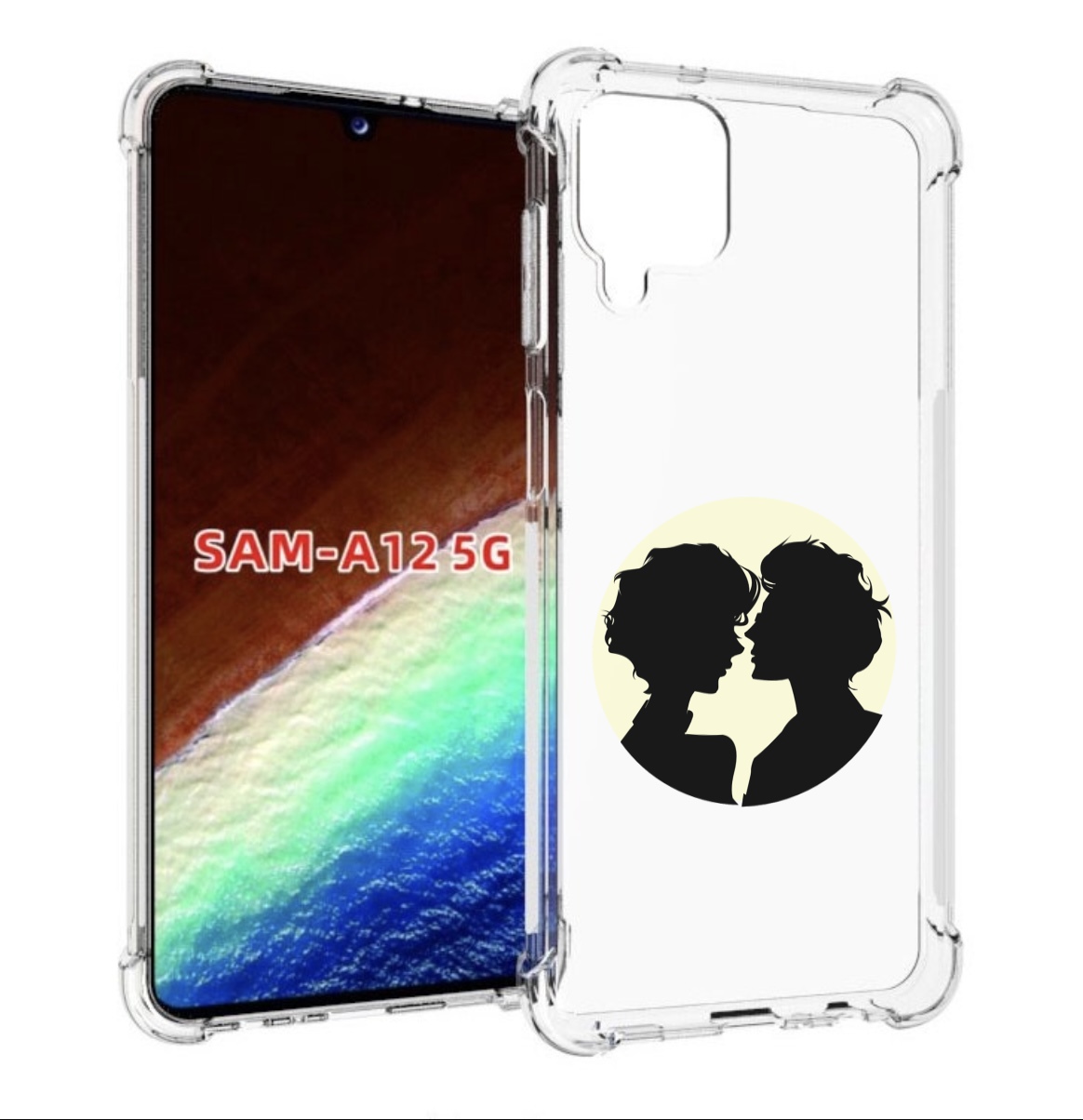 

Чехол MyPads Картина для Samsung Galaxy A12 (SM-A125F) 2020/21/A12 Nacho SM-A127F, Прозрачный, Tocco