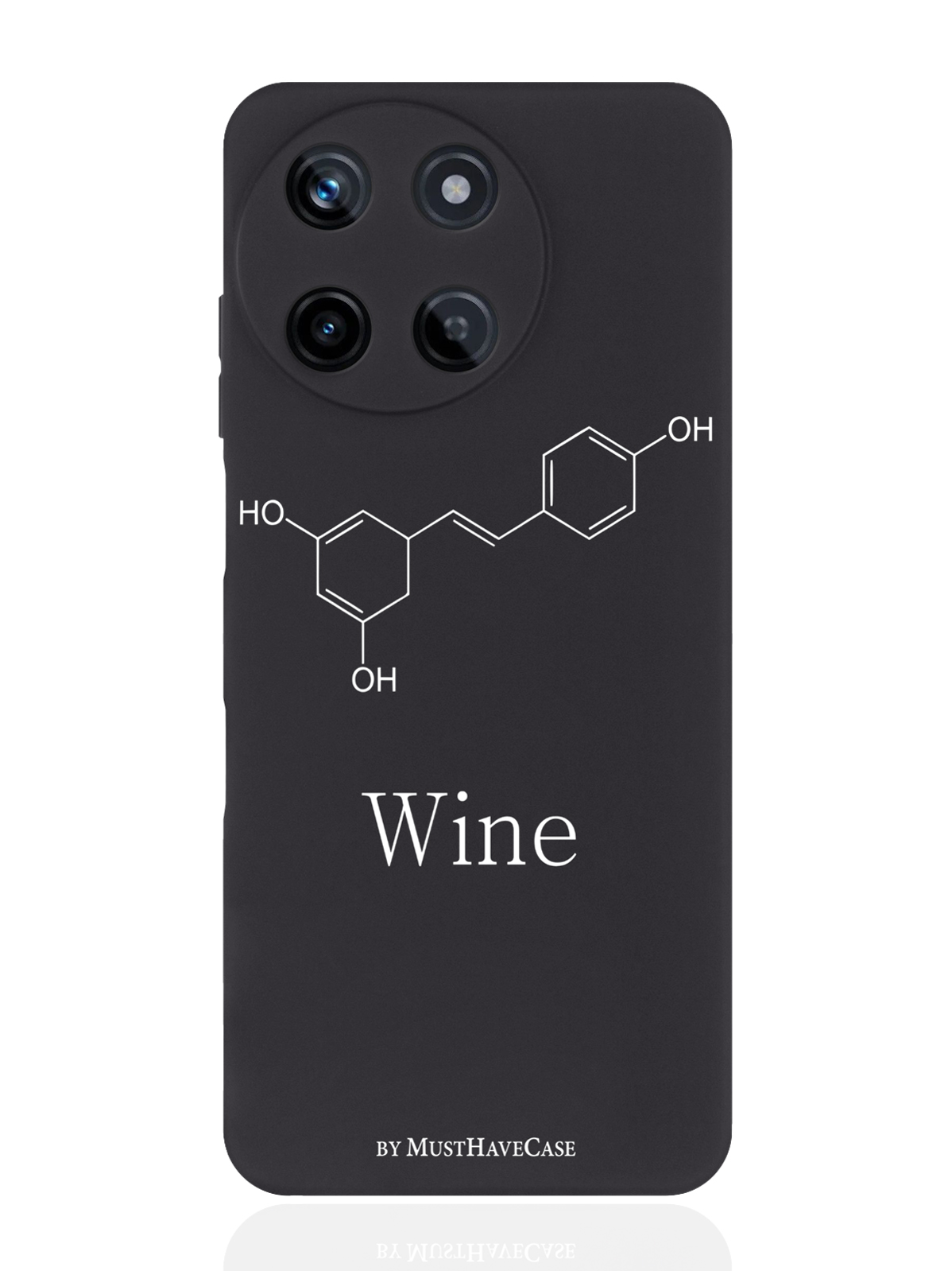 

Чехол для смартфона Realme 11 5G Молекула вина, Черный;зеленый;коричневый, Realme 11 5G