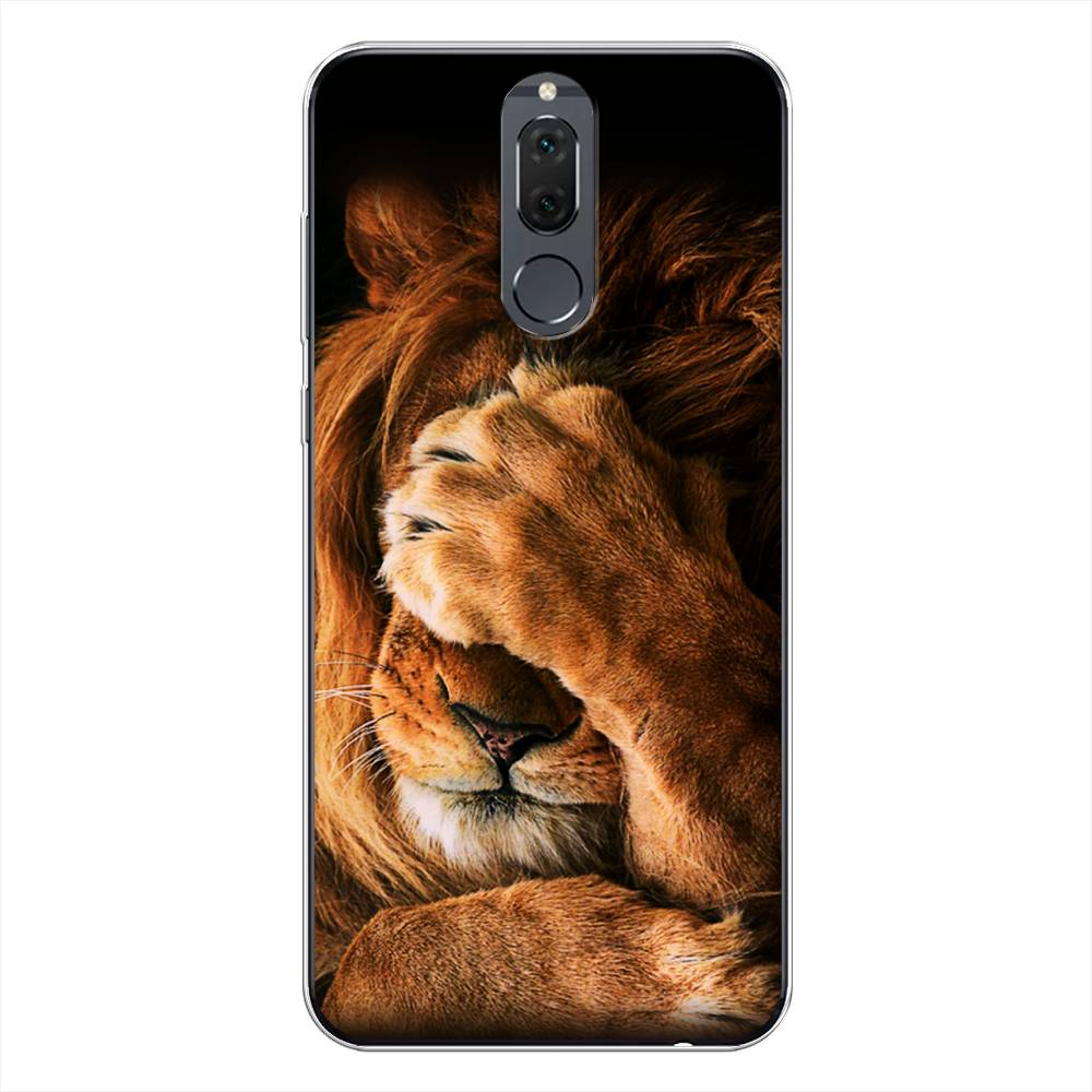

Чехол Awog на Huawei Nova 2i "Львиный стыд", Коричневый;черный, 64150-1