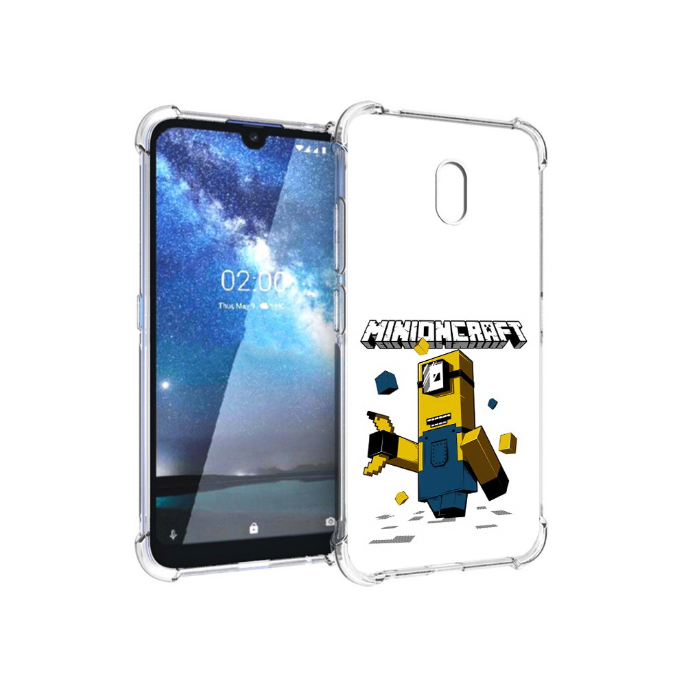 

Чехол MyPads Tocco для Nokia 2.2 миньон (PT134721.103.478), Прозрачный, Tocco