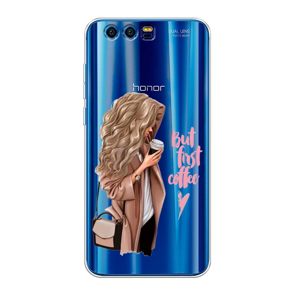

Чехол Awog "Девушка с кофе" для Honor 9