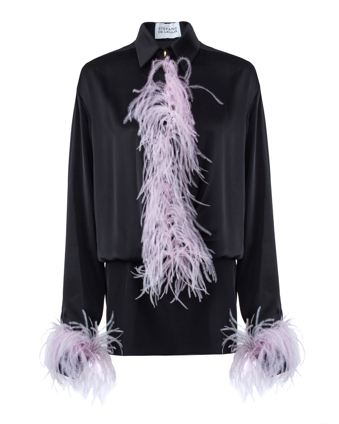 

платье Stefano De Lellis EMILIA 42 черный+розовый, EMILIA