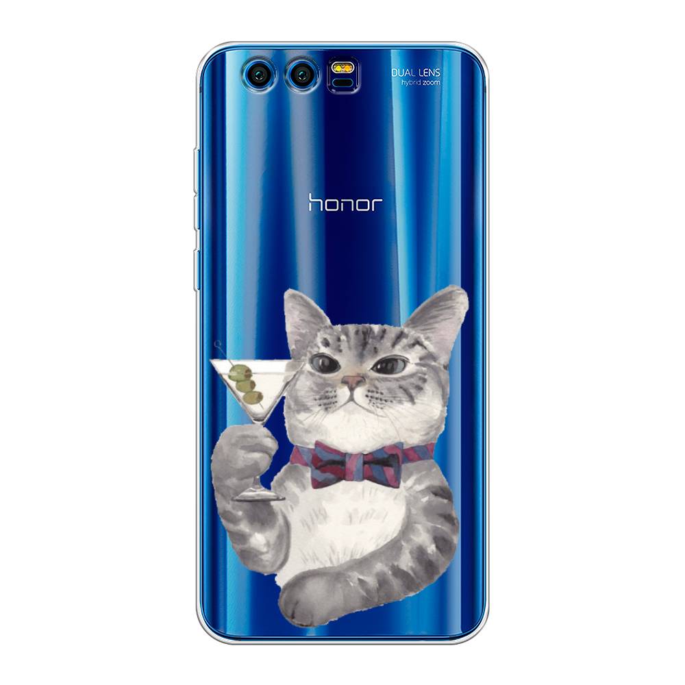 

Чехол Awog "Кот джентльмен" для Honor 9