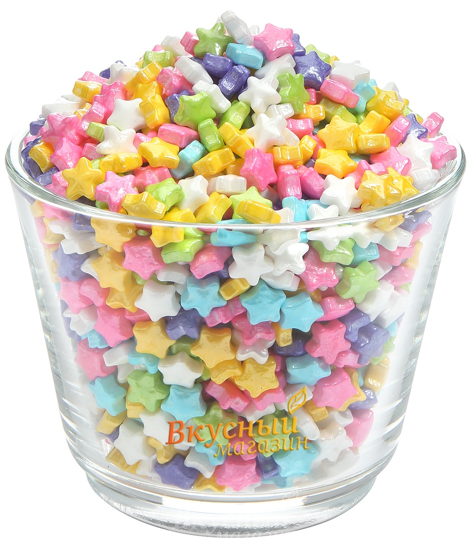 

Декор Звезды разноцветные Sweet bear, 50 гр.