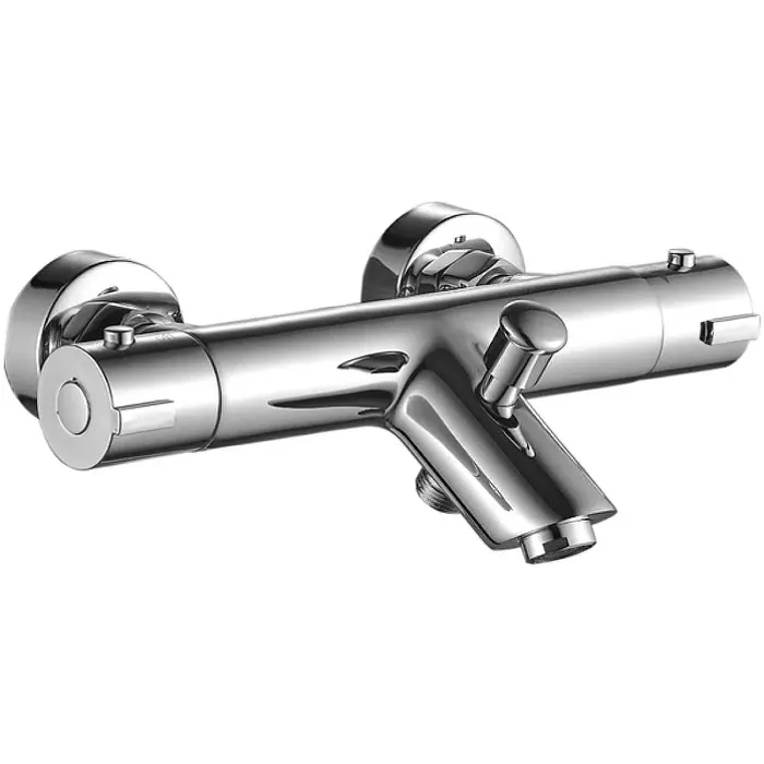 фото Смеситель haiba hb60803-7 термостатический для ванны с литым изливом, хром