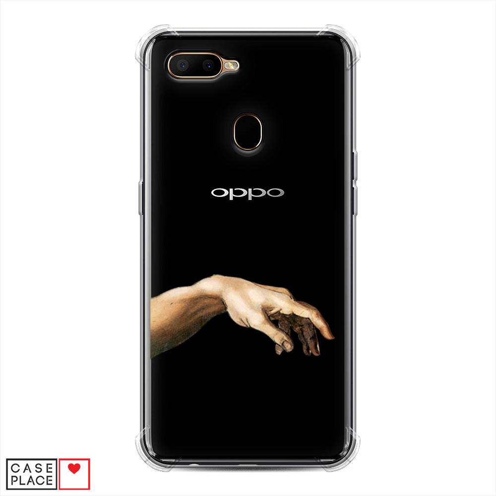 фото Противоударный силиконовый чехол "creazione di adamo 1" на oppo a5s awog