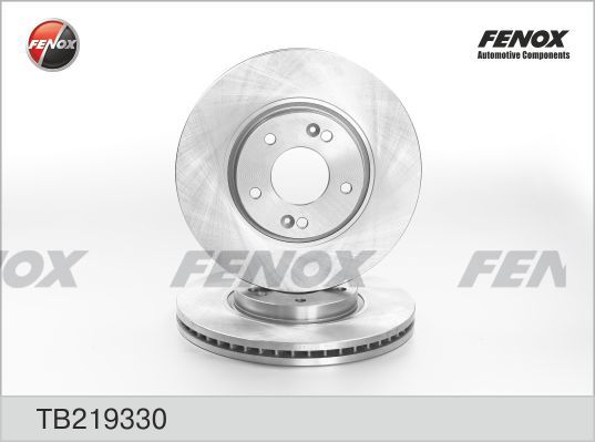 

FENOX TB219330 Диск тормозной | перед прав/лев |
