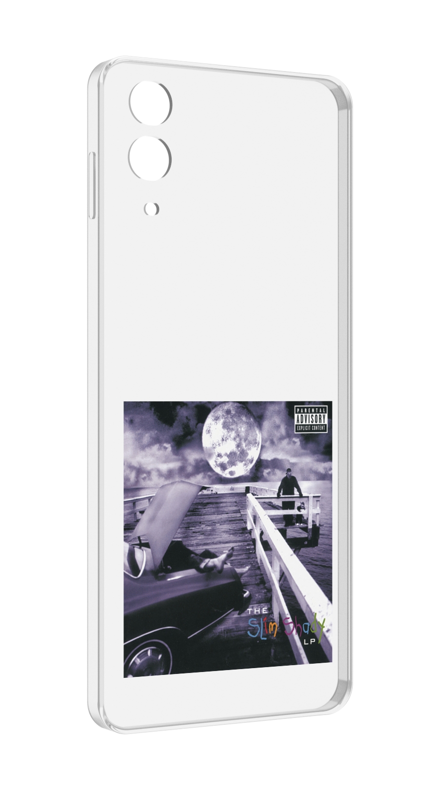 Чехол MyPads Eminem THE SLIM SHADY LP для Samsung Galaxy Z Flip 4 (SM-F721)