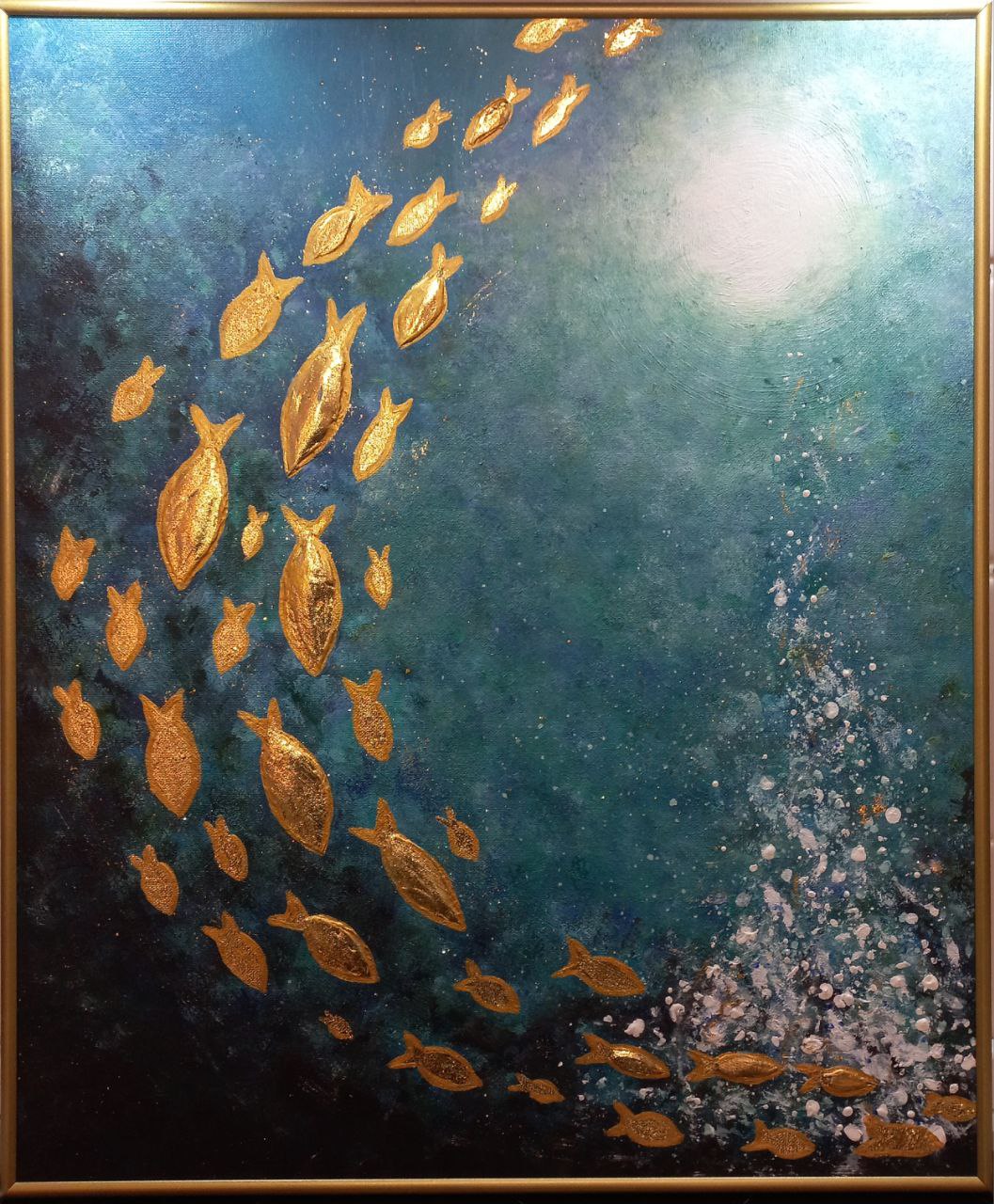 

Картина L.V Морская бездна 50x60 см