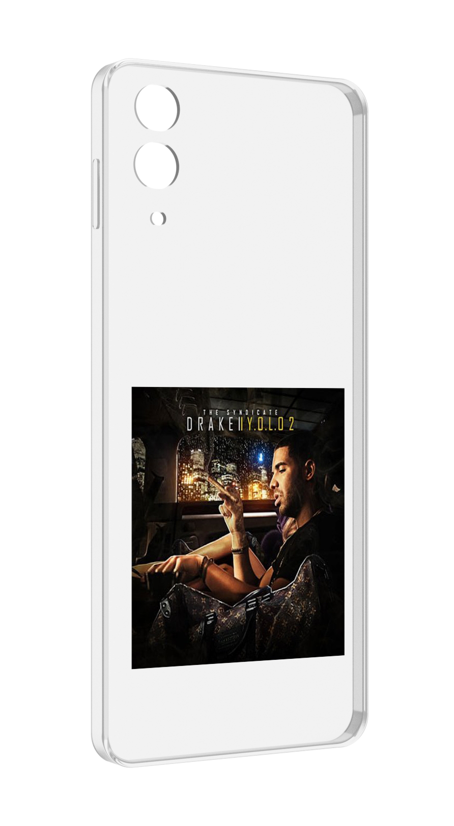 

Чехол MyPads Drake - You Only Live Once 2 для Samsung Galaxy Z Flip 4 (SM-F721), Прозрачный, Tocco