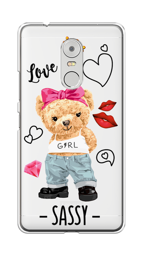 

Чехол на Lenovo K6 Note "Sugar Mommy", Голубой;белый;розовый, 112250-6