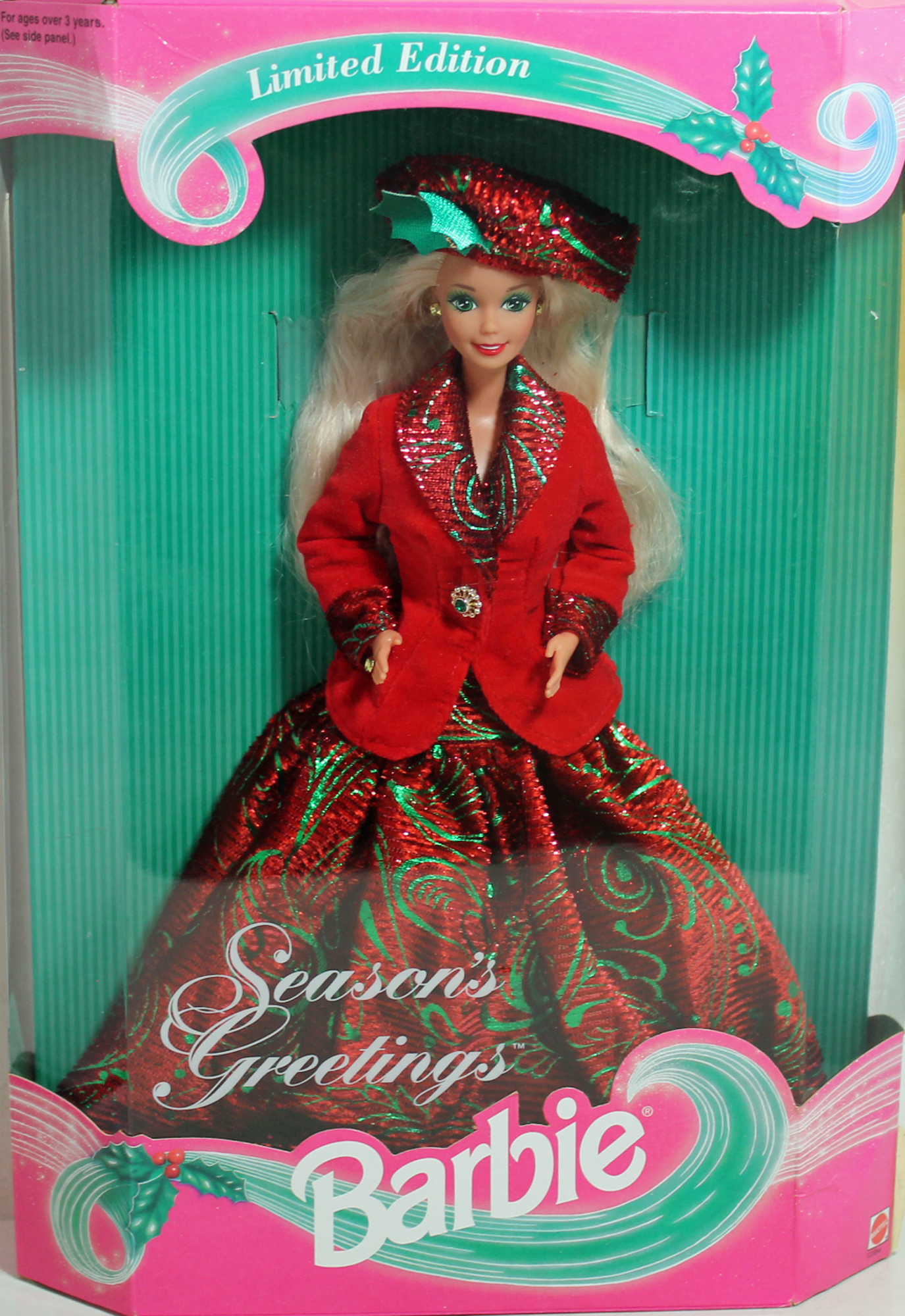 

Кукла Барби коллекционная Seasons Greeting Barbie 1994 Vintage