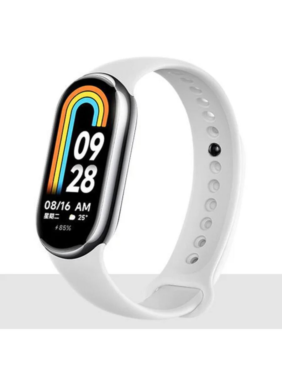 

Ремешок для смарт-часов и браслетов Mi Band 8, Белый, mi band 8