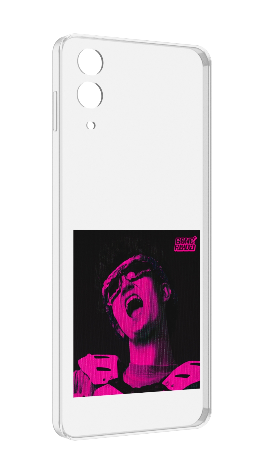 Чехол MyPads Digital Fantazy GONE для Samsung Galaxy Z Flip 4 (SM-F721)
