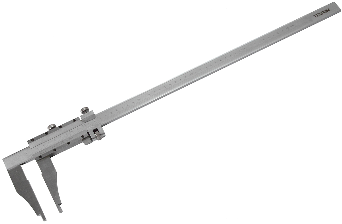 ТЕХРИМ T050019 Штангенциркуль нониусный 0,05 мм, 0-500 мм