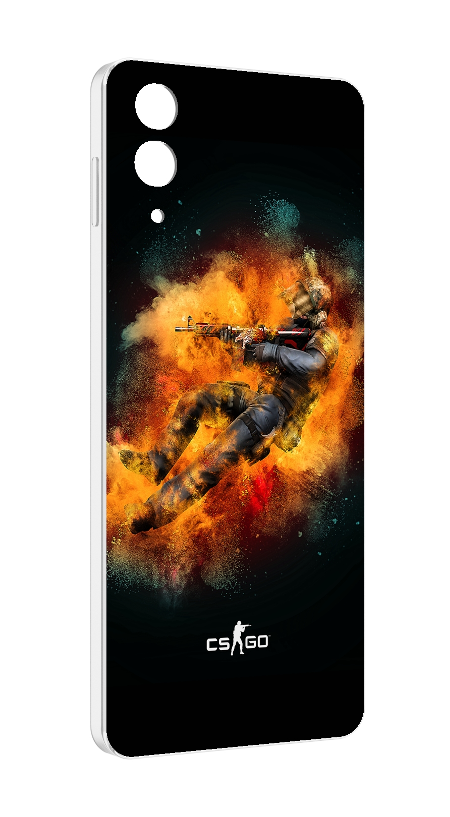 

Чехол MyPads CS-go-Контр-террорист мужской для Samsung Galaxy Z Flip 4 (SM-F721), Прозрачный, Tocco