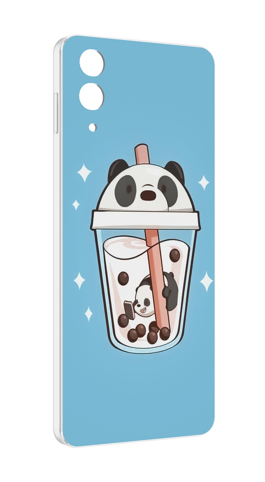 

Чехол MyPads Bubble tea для Samsung Galaxy Z Flip 4 (SM-F721), Прозрачный, Tocco