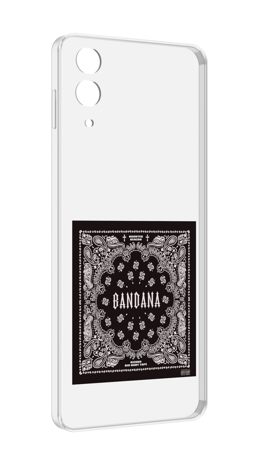 

Чехол MyPads Bandana I Big Baby Tape для Samsung Galaxy Z Flip 4 (SM-F721), Прозрачный, Tocco