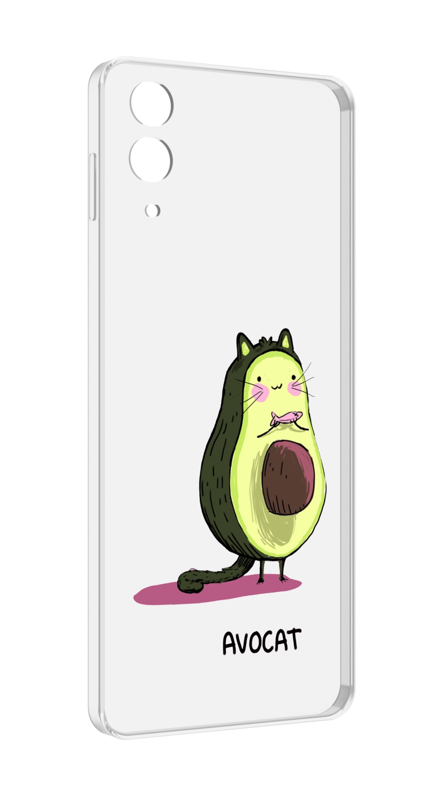 Чехол MyPads Avocat для Samsung Galaxy Z Flip 4 (SM-F721)