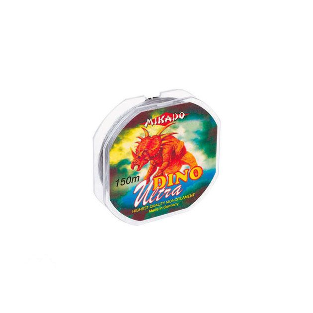 Леска монофильная Mikado Dino Ultra 0,34 мм, 150 м, 12,1 кг, clear