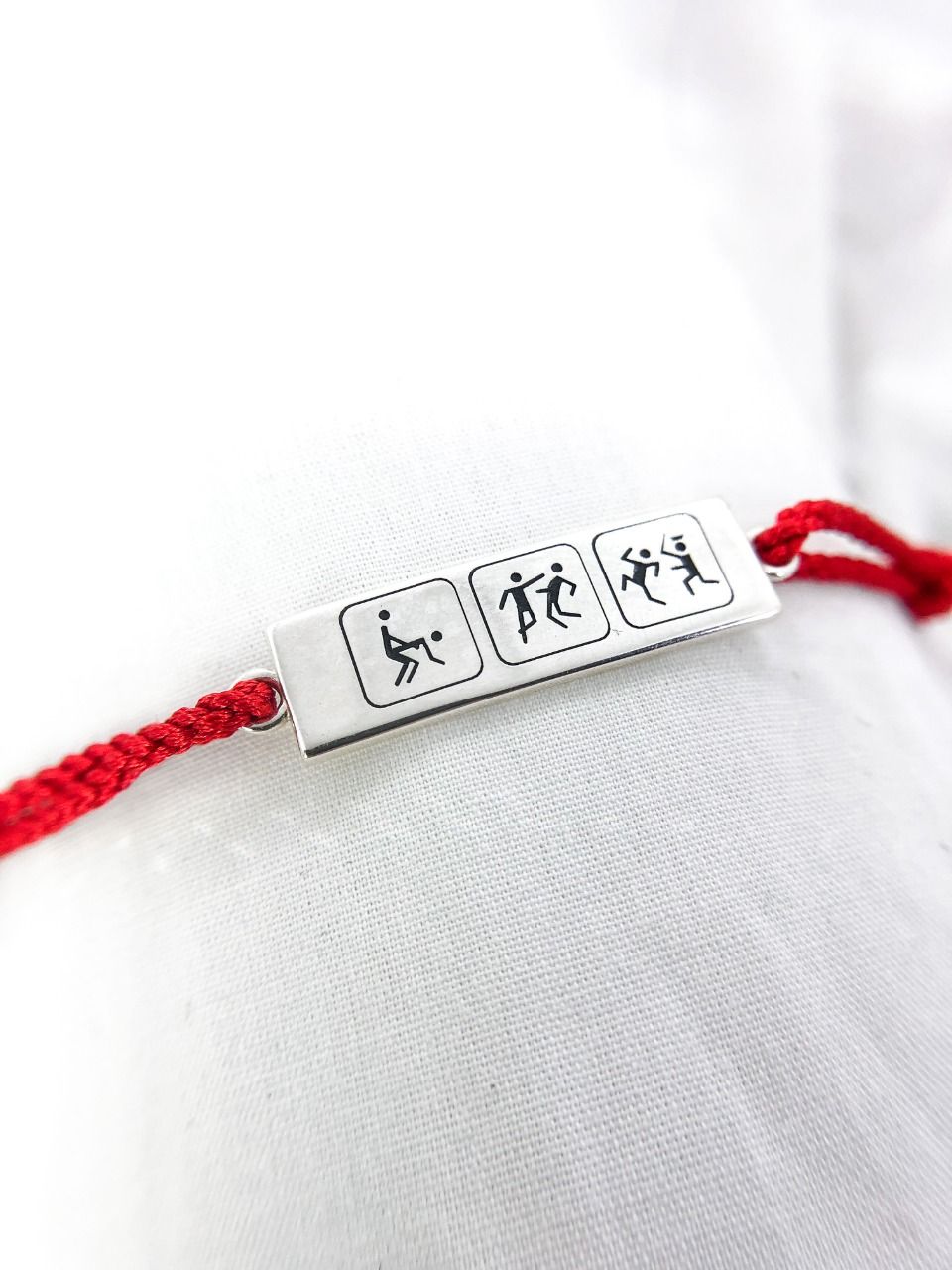 

Браслет из серебра р.14,5 Mood&Spur MS Jewellery За спорт, За спорт