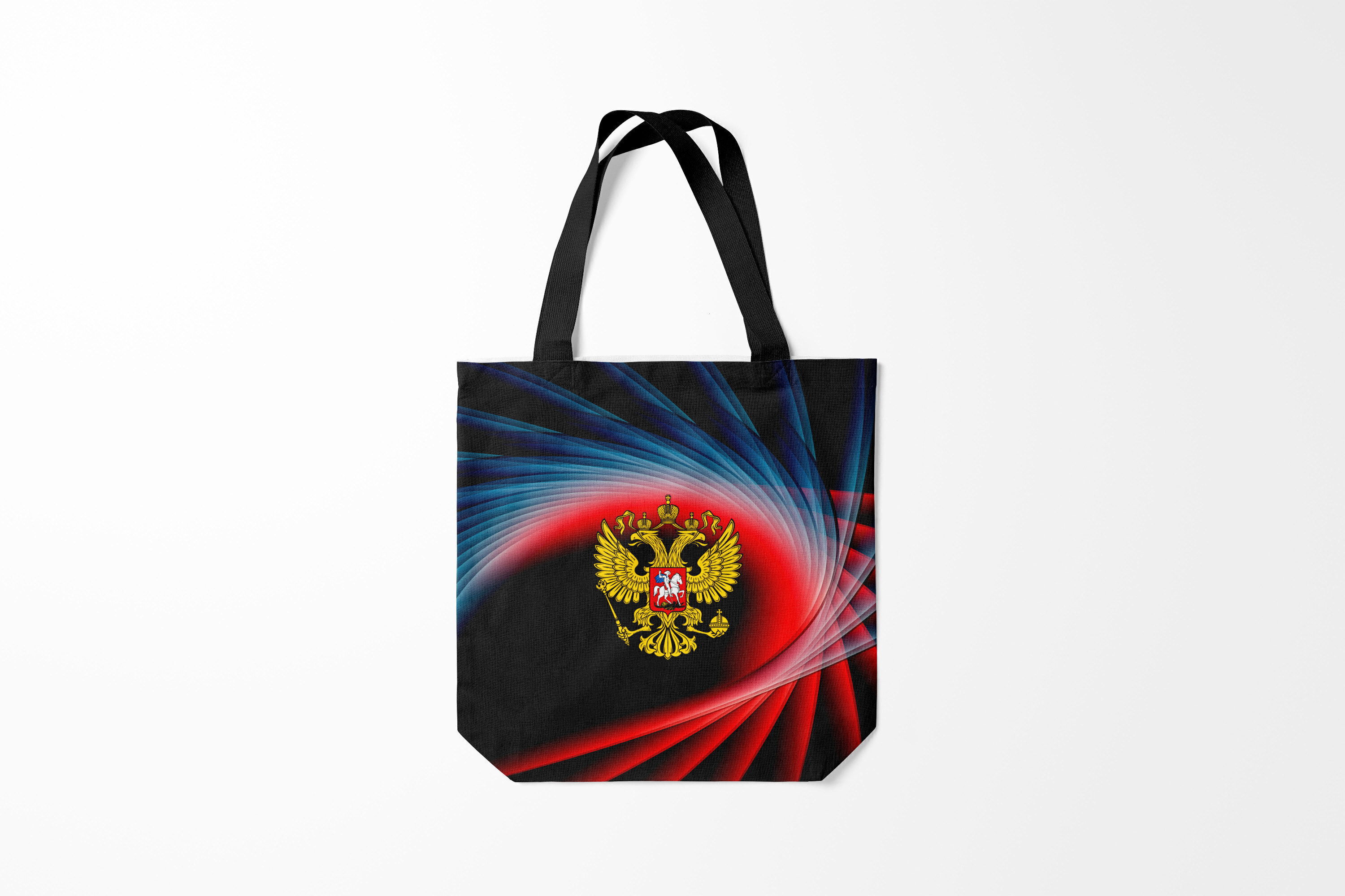 

Сумка шoппер унисекс Burnettie Патриотизм Россия, белый, Патриотизм Россия