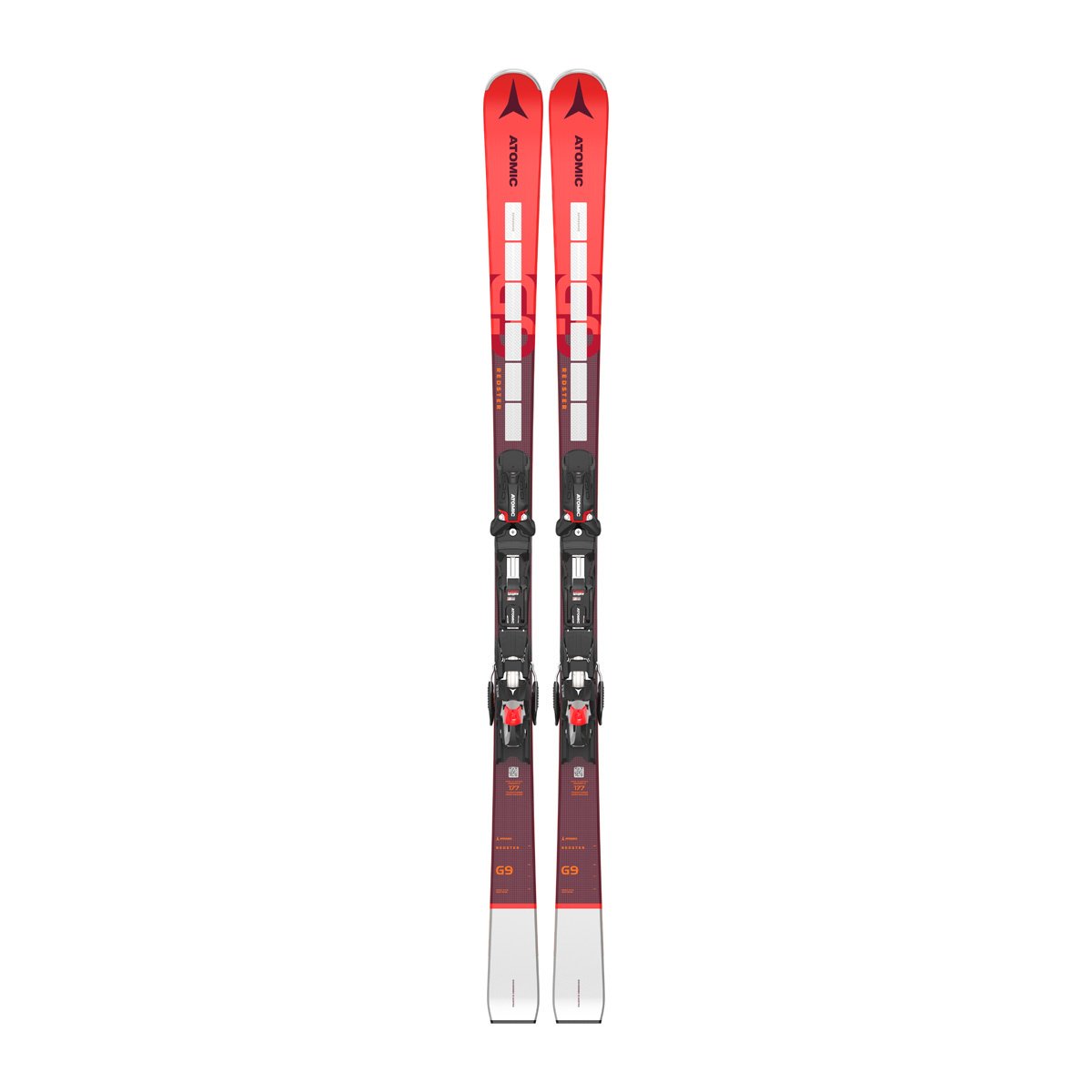 фото Горные лыжи atomic redster g9 revoshock s + x 12 gw 2022 red/silver, 172 см