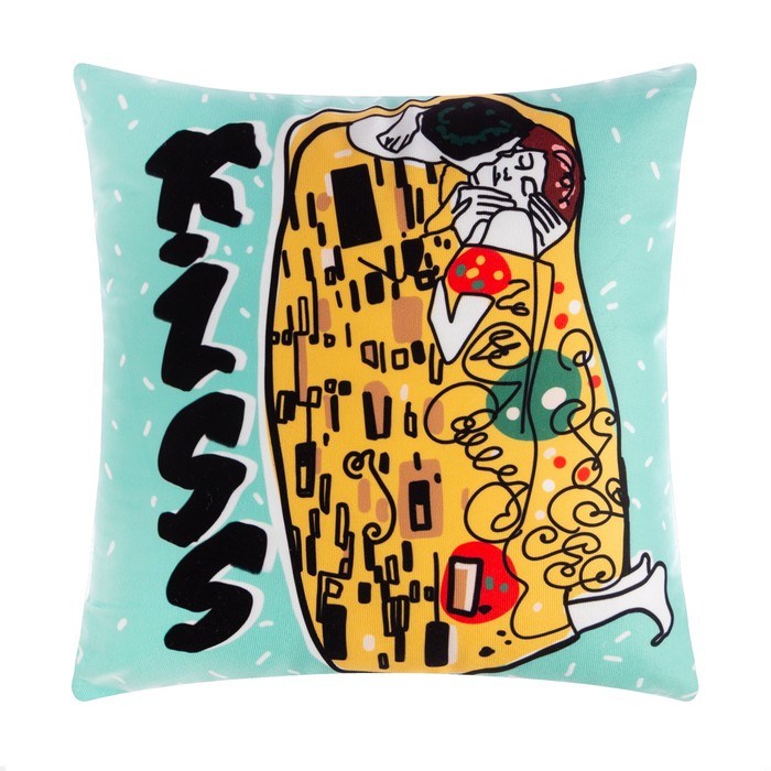 

Подушка Этель "Kiss" 40х40 см, 100% п/э
