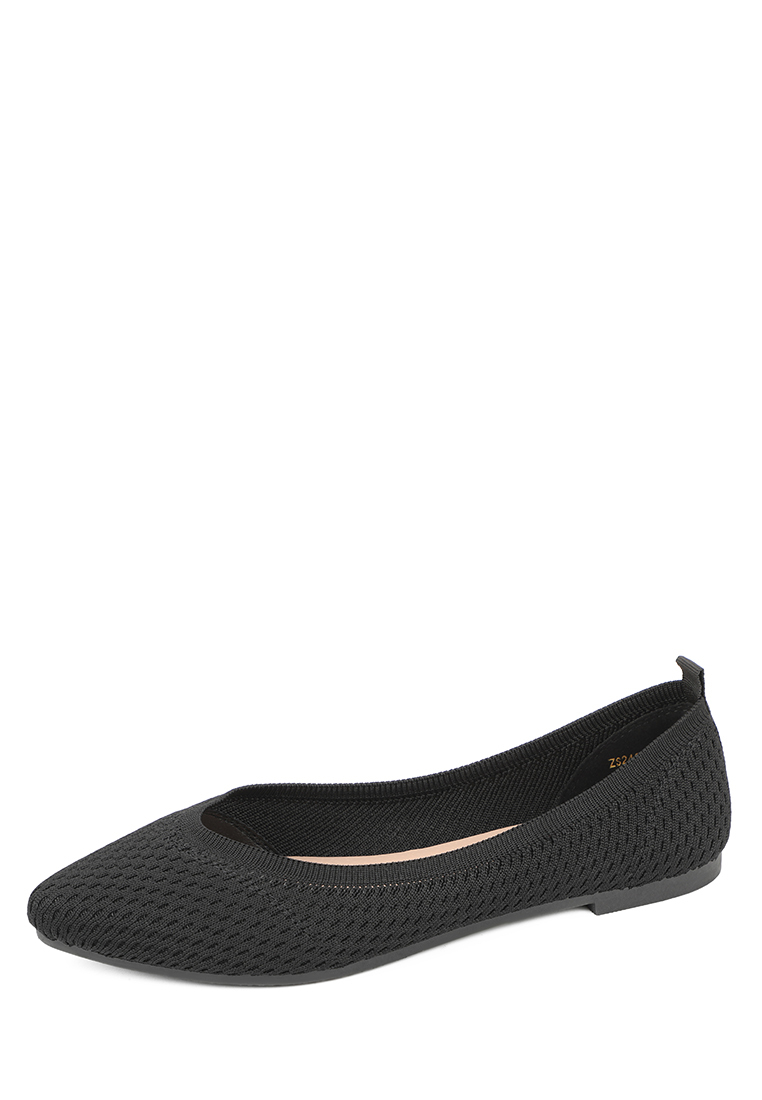 

Балетки женские T.Taccardi 225276-225278 черные 38 RU, Черный, 225276-225278
