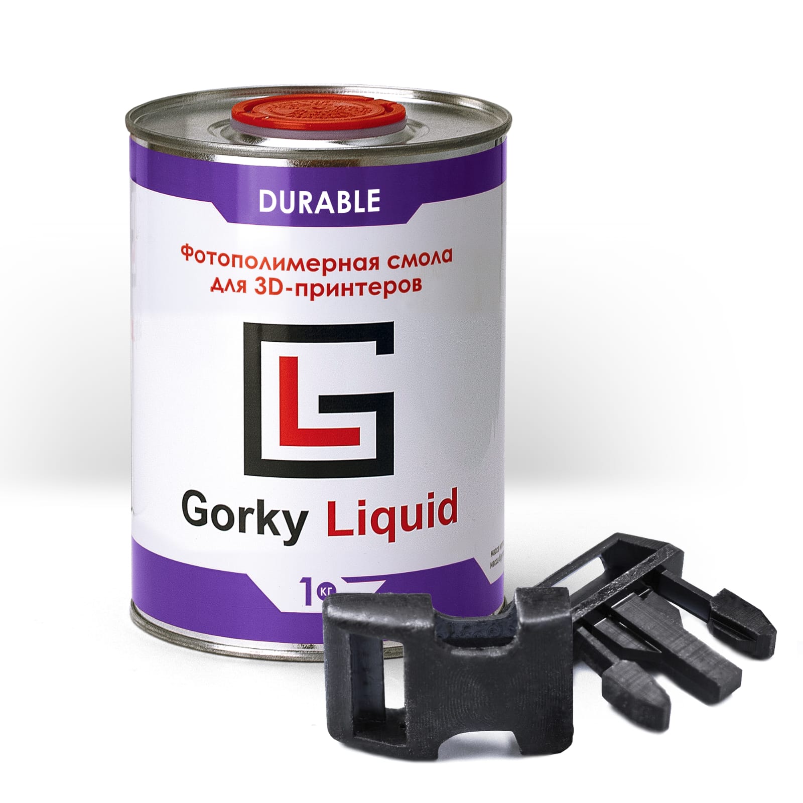 

Фотополимерная смола Gorky Liquid Durable (Black) 1кг, Черный, Durable (черный) 1кг