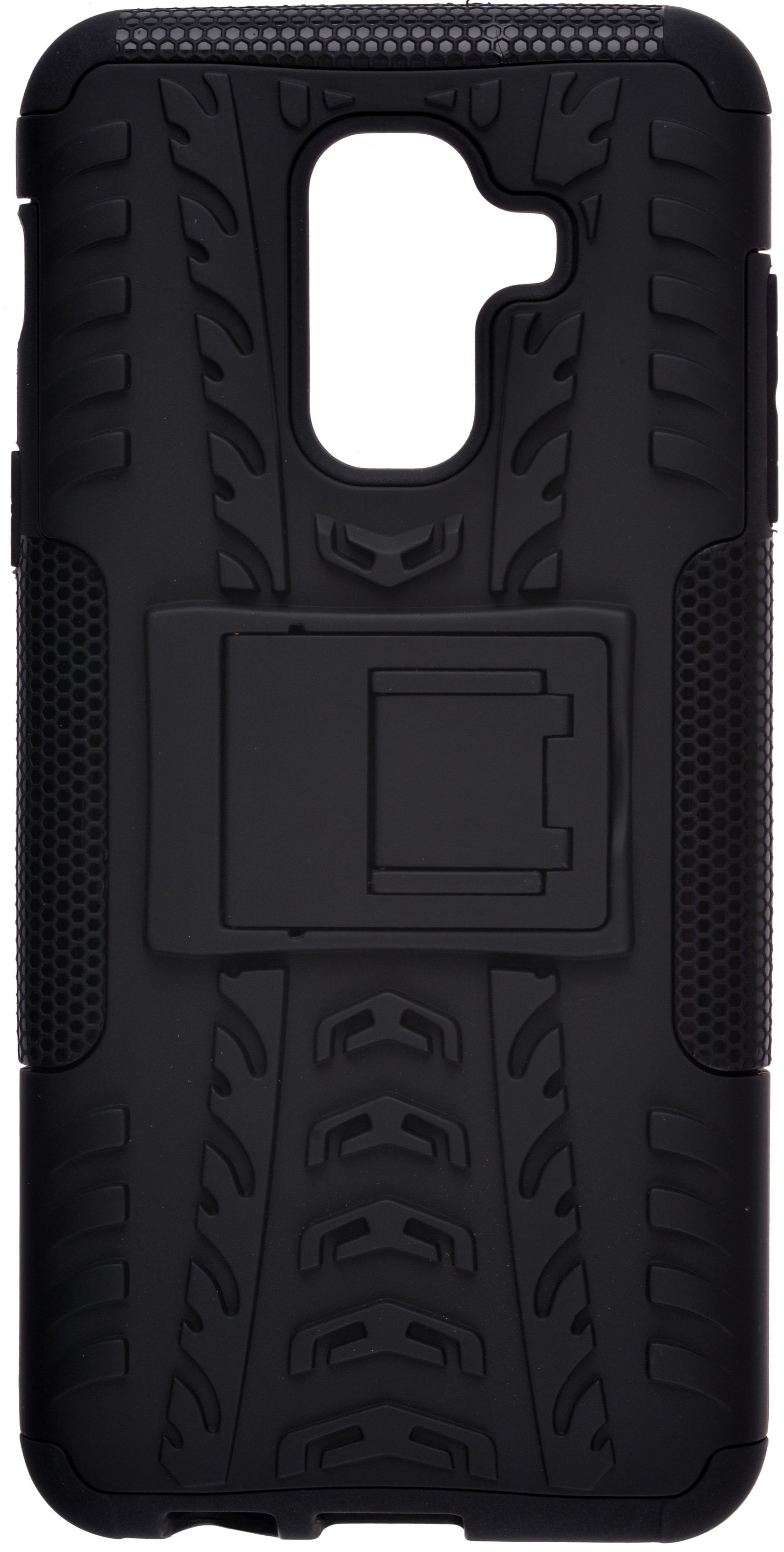 

Чехол-накладка skinBOX Defender case для Samsung Galaxy A6+ (2018) (4630042520684) Черный, 4630042520684
